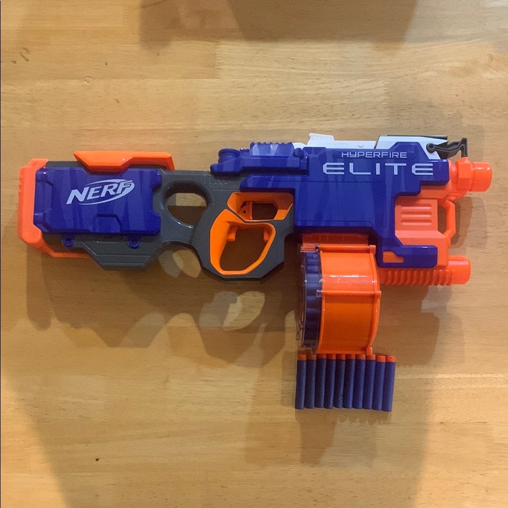 NERF N-strike Elite Hyperfire Blaster With 25 Dart Drum